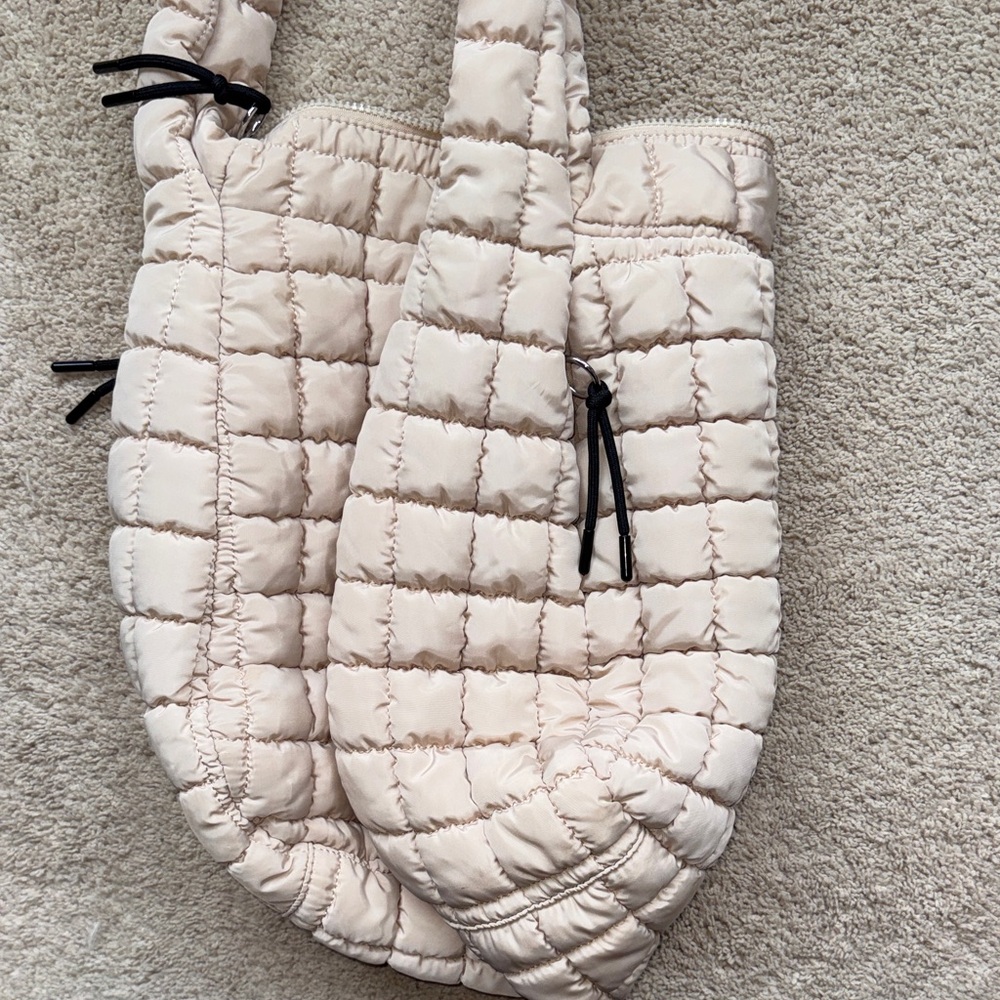 Free People Quilted Carryall Bag - Picture 6 of 9